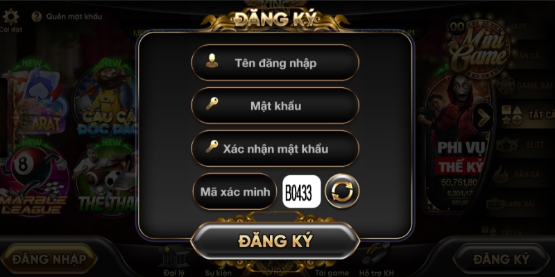 Đăng ký Kingfun